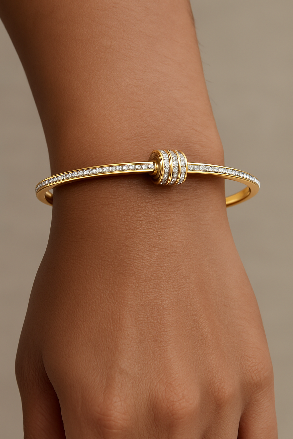 Pulsera con brillantes