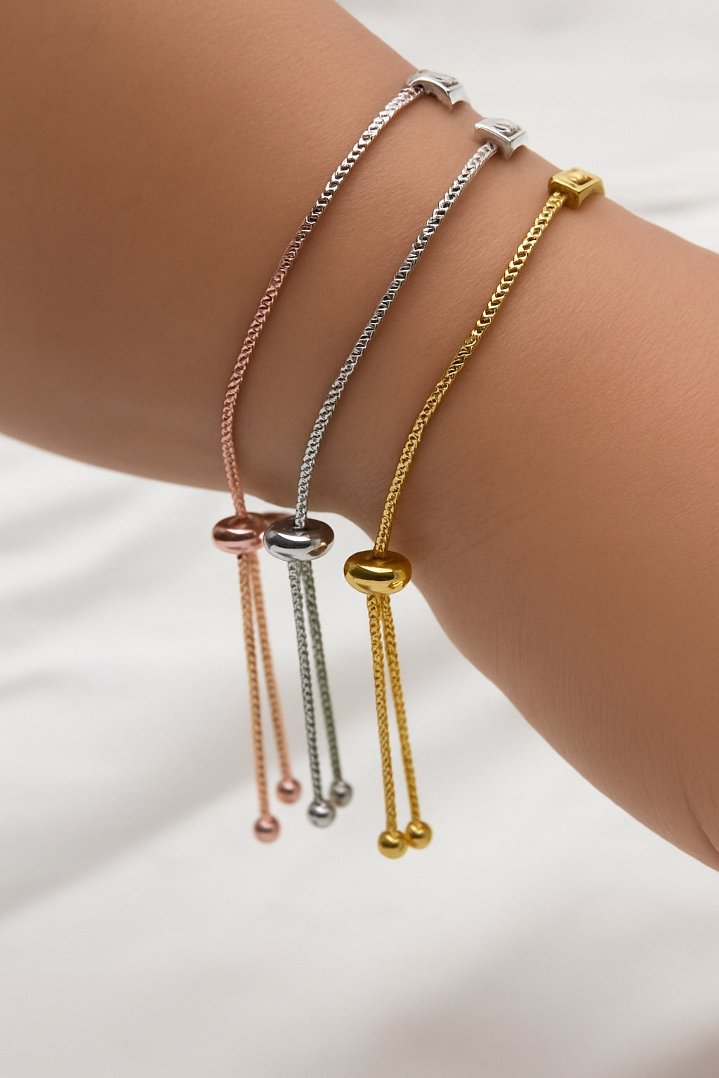 Pulsera tres colores